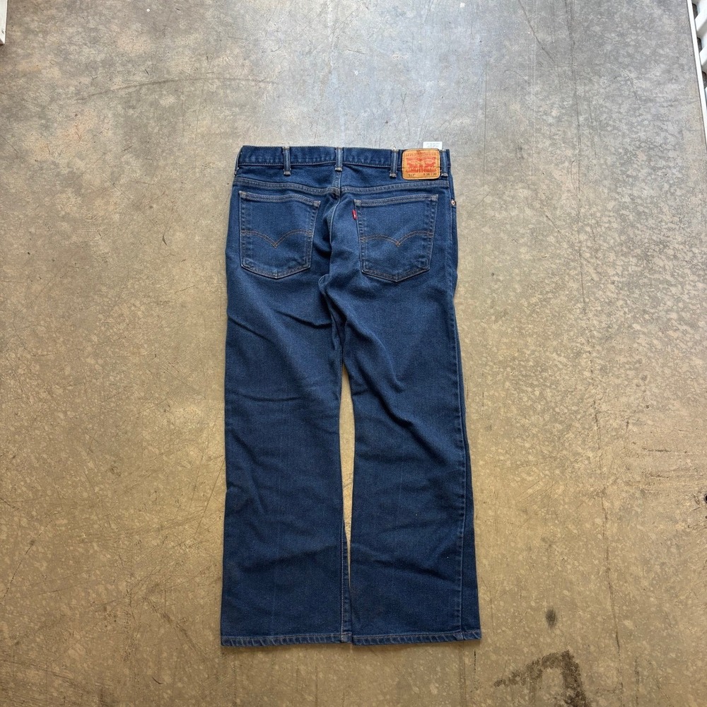 Vintage 00's Levi's 517 Bootcut Made in Mexico Jeans 37x28 - Picture 1 of 8
